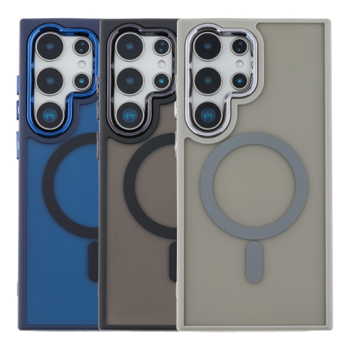 Купить Чехол TPU+PC Space Magnetic Color with Magsafe для Samsung Galaxy S24 Ultra 5G (S928)