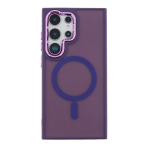 Купить Чехол TPU+PC Space Magnetic Color with Magsafe для Samsung Galaxy S24 Ultra 5G (S928), 9