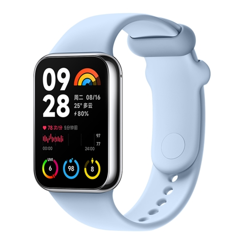 Купить Ремешок для Xiaomi Mi Band 8 Pro/Mi Band 9 Pro/Redmi Watch 4 Silicone, 19