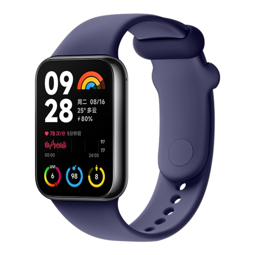 Купить Ремешок для Xiaomi Mi Band 8 Pro/Mi Band 9 Pro/Redmi Watch 4 Silicone, 20