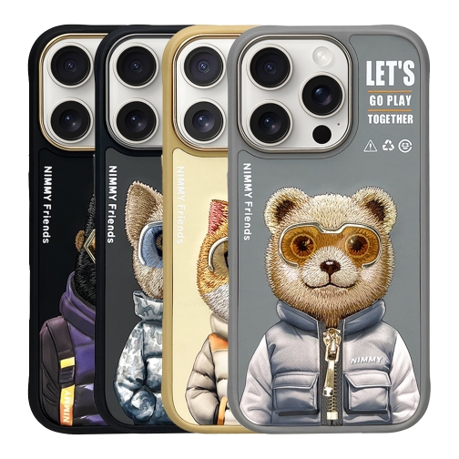 Купити Чохол TPU+PC Nimmy 3D with Metal Buttons для iPhone 16 Pro Max