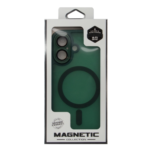 Купити Чохол TPU+PC Magnetic Matte Camera Lens with Magsafe для iPhone 16, 5