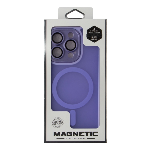 Купити Чохол TPU+PC Magnetic Matte Camera Lens with Magsafe для iPhone 16 Pro, 9