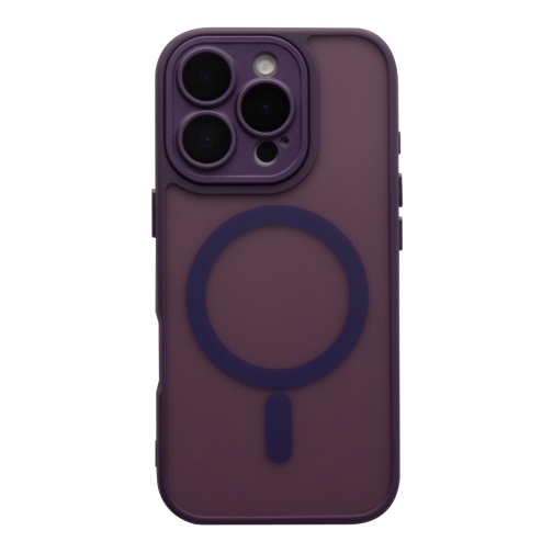 Купити Чохол TPU+PC Magnetic Matte Camera Lens with Magsafe для iPhone 16 Pro Max, 16