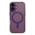 Купити Чохол TPU+PC Magnetic Matte Camera Lens with Magsafe для iPhone 16 Dark Purple