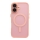Купити Чохол TPU+PC Magnetic Matte Camera Lens with Magsafe для iPhone 16 Pink