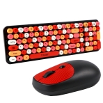 Купити Бездротова Клавіатура і Миша TWolf TF350 Colorful, 5