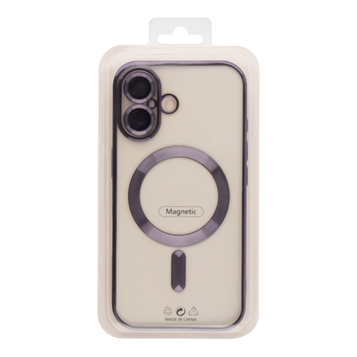 Купить Чехол TPU Metallic Full Camera with Magsafe для iPhone 16, 4