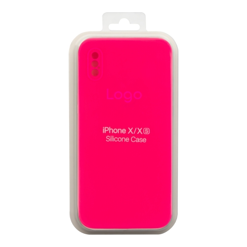 Купити Чохол Silicone Case Full Size with Frame для iPhone X/Xs, 5