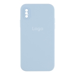 Купити Чохол Silicone Case Full Size with Frame для iPhone X/Xs, 9