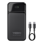 Купити Універсальна Мобільна Батарея Yoki MaxCap 65W 20000 mAh Black YK-PMC2061, 6
