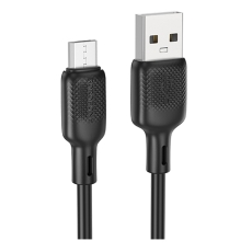 Купити Кабель USB Borofone BX113 Silicone Micro 2.4A 3m