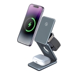 Купити Бездротовий Зарядний Пристрій 3in1 Magnetic Wireless 15W