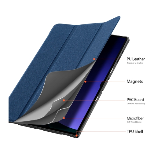 Купить Чехол Dux Ducis Domo для Samsung Tab S10 Ultra/S9 Ultra/S8 Ultra with S Pen Holder & Auto Sleep Wake, 6
