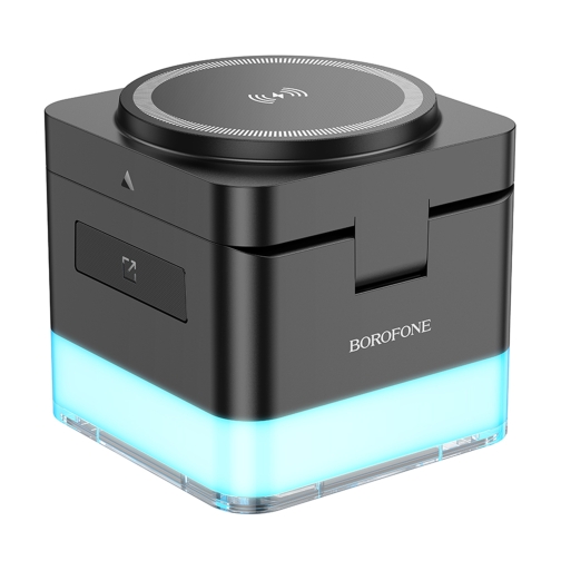 Купити Бездротовий Зарядний Пристрій Borofone BQ34 3 in1 Magnetic 15W For iWatch, 3