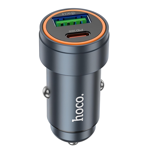 Купити Автомобільний Зарядний Пристрій Hoco Z57A 1USB/1USB-C PD30W/QC3.0+Type-C to Type-C, 4