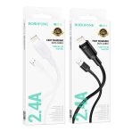 Купити Кабель USB Borofone BX111 Lightning 2.4A, 2
