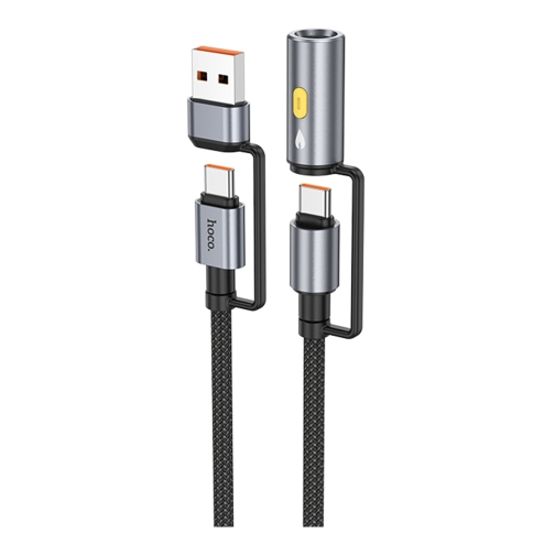 Купити Кабель USB Hoco U138 USB/USB-C to USB-C/Cigarette Lighter 1.2m