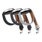 Купити Ремінець Универс 20mm Leather strap with straight tip для Samsung/Amazfit/Huawei