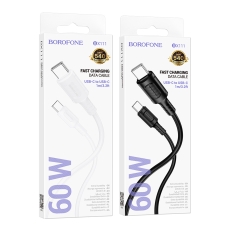 Купить USB Borofone BX111 Type-C to Type-C 60W
