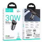 Купити Автомобільний Зарядний Пристрій Hoco NZ16 1USB-C QC/PD30W, 2