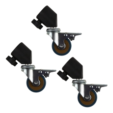 Купити Комплект Коліс для Фотообладнання 22мм (Метал)