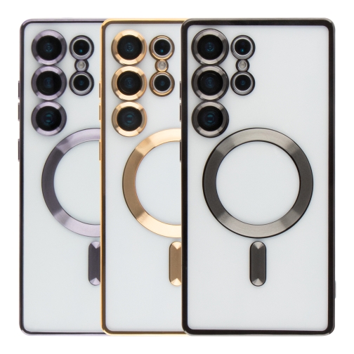 Купити Чoхол TPU Metallic Full Camera with Magsafe для Samsung Galaxy S25 Ultra 5G (S938)