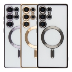 Купити Чoхол TPU Metallic Full Camera with Magsafe для Samsung Galaxy S25 Ultra 5G (S938)
