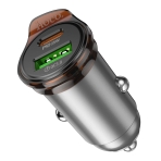Купити Автомобільний Зарядний Пристрій Hoco NZ16A 1USB-C/1USB QC/PD43W, 3