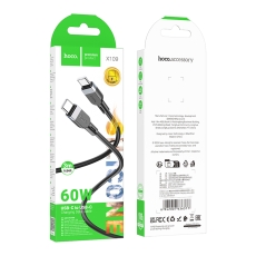 Купити Кабель Hoco X109 Silicone Type-C to Type-C 60W 3m