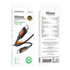 Купить USB Borofone BX114 Silicone Type-C to Type-C 60W