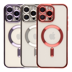 Купити Чохол TPU Metallic Full Camera with Magsafe для iPhone 16 Pro