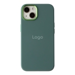 Купити Чохол Silicone Case Metal Buttons (AA) для iPhone 14, 13