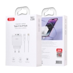 Купить Сетевое Зарядное Устройство XO L137 1USB-C/1USB PD/QC 20W+Type-C to Lightning, 3