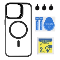 Купити Чохол TPU+PC+Metal Stand Case with MagSafe and Camera Lenses для iPhone 14 Pro Max