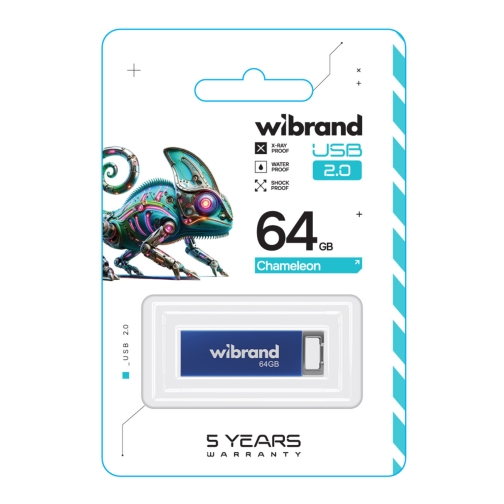 Купить USB Flash Drive Wibrand 64gb Chameleon, 4