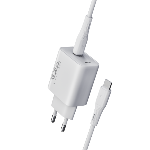 Купити Мережевий Зарядний Пристрій Ridea RW-20124 Rapid Pro 1USB-C QC/PD 20W+Type-C to Type-C