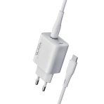 Купити Мережевий Зарядний Пристрій Ridea RW-20124 Rapid Pro 1USB-C QC/PD 20W+Type-C to Type-C