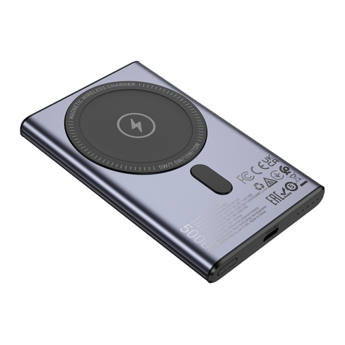 Купити Універсальна Мобільна Батарея Power Bank Hoco Q32 Bird PD20W wireless magnetic 5000mAh, 8