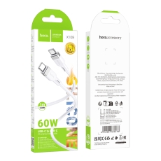 Купить USB Hoco X109 Silicone Type-C to Type-C 60W