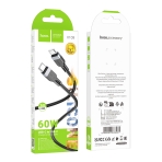 Купити Кабель Hoco X109 Silicone Type-C to Type-C 60W, 3
