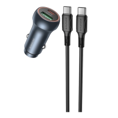 Купить Авто Зарядное Устройство Borofone BZ32B 1USB/1USB-C QC/PD48W+Type-C to Type-C