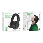 Купити Ігрові Навушники Borofone BO30 Magic light (Bluetooth, Type-C to 3.5 wired), 3