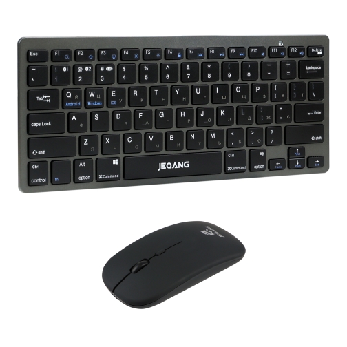 Купить Беспроводная Клавиатура и Мышь JEQANG JB-326 dual-mode, battery, 7