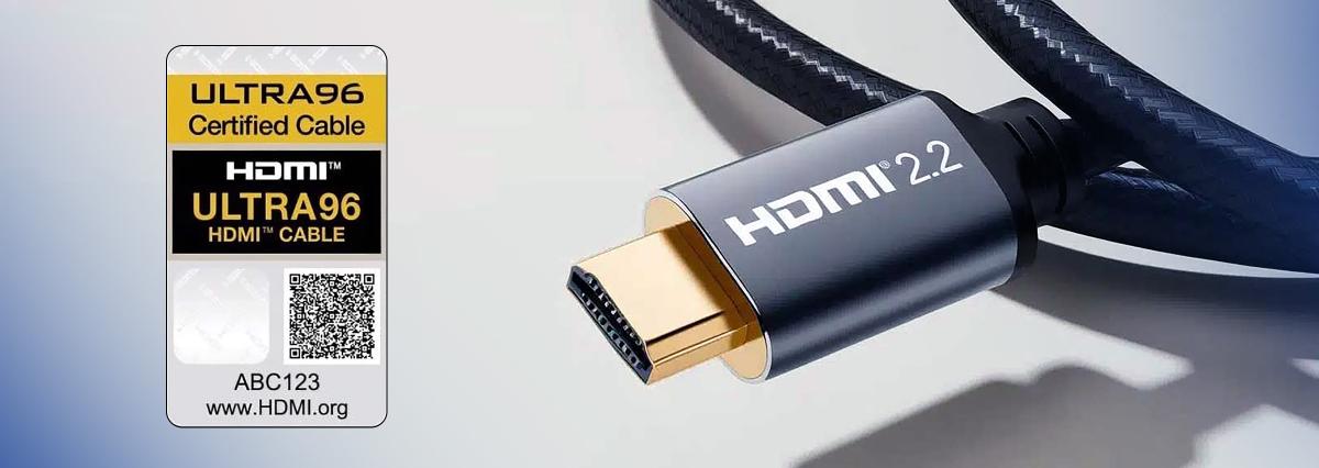Кабель стандарту HDMI 2.2, представлений в анонсі