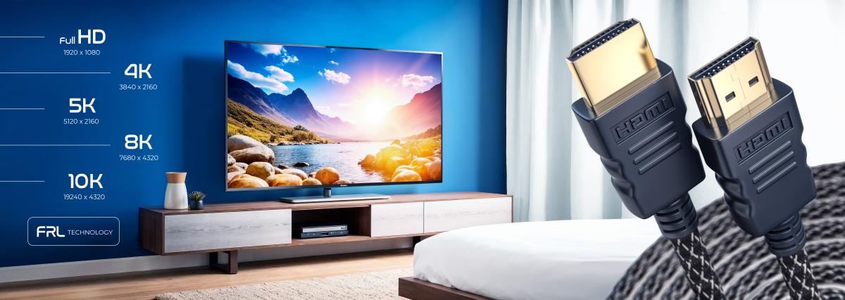 Кабелі USB HDMI стандарту 2.2 підтримуватимуть технологію FRL наступного покоління